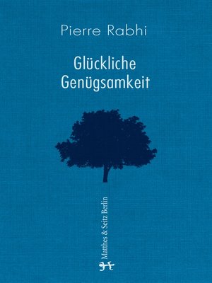 cover image of Glückliche Genügsamkeit